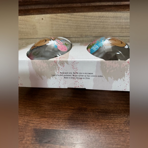 Gorgeous Easter Wineglasses Set 🍷 Hand Painted - NEW - Picture 5 of 5